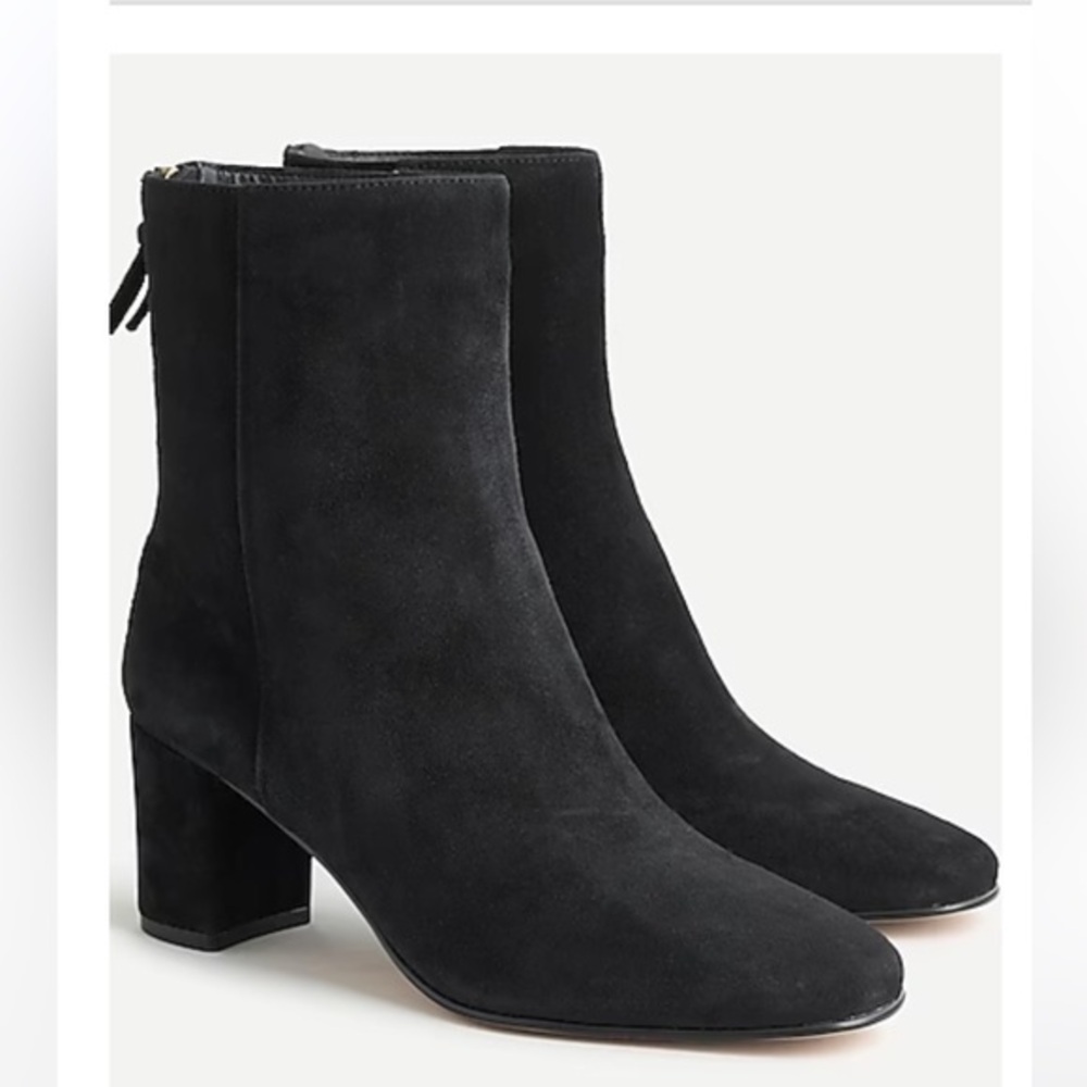 Jcrew Willa kid suede ankle boots, NWT, size 9H